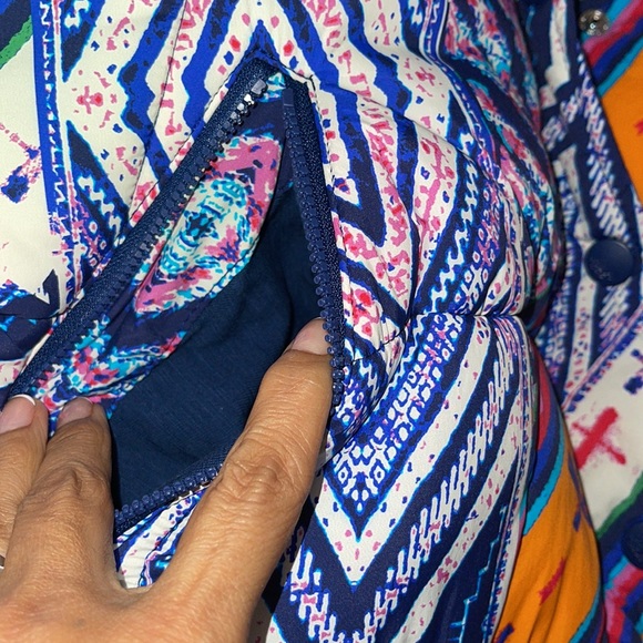 FREE PEOPLE FP Movement Power House Puffer oversized in Navy Marin NWT Sz XS/S - Picture 9 of 16